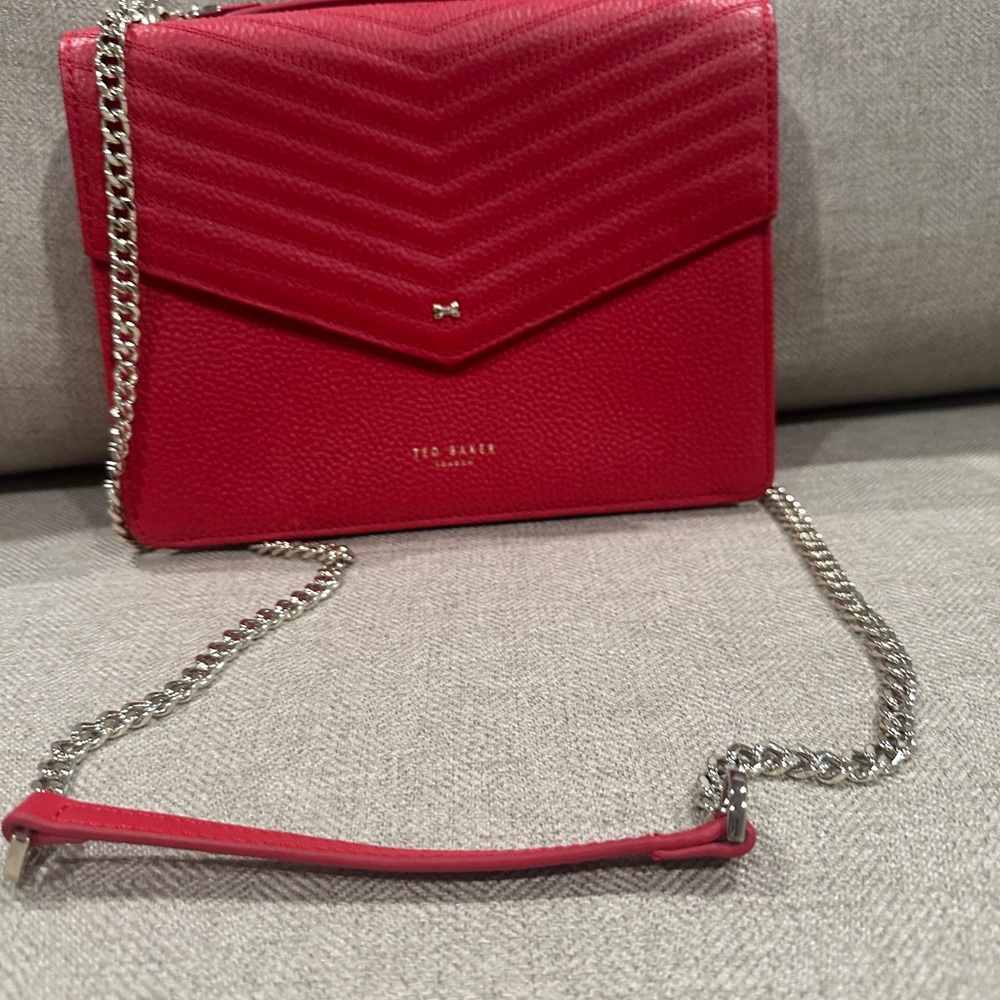 Ted Baker Red Crossbody Bag Designer Purse